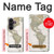S0604 Carte du monde Etui Coque Housse pour Samsung Galaxy Z Fold 8 Ultra