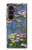 S0997 Claude Monet Nymphéas Etui Coque Housse pour Samsung Galaxy Z Fold 8 Ultra