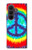 S1870 Tie Dye Paix Etui Coque Housse pour Samsung Galaxy Z Fold 8 Ultra