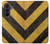 S2231 Noir et Jaune Ligne de risque rayé Etui Coque Housse pour Samsung Galaxy Z Fold 8 Ultra