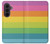 S2363 Arc en ciel Motif Etui Coque Housse pour Samsung Galaxy Z Fold 8 Ultra