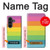 S2363 Arc en ciel Motif Etui Coque Housse pour Samsung Galaxy Z Fold 8 Ultra