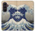S2389 Hokusai La grande vague de Kanagawa Etui Coque Housse pour Samsung Galaxy Z Fold 8 Ultra