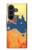 S2494 Australie Drapeau Carte texture de la roche Etui Coque Housse pour Samsung Galaxy Z Fold 8 Ultra