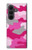 S2525 Rose Camo camouflage Etui Coque Housse pour Samsung Galaxy Z Fold 8 Ultra