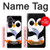 S2631 Mignon Bébé Pingouin Etui Coque Housse pour Samsung Galaxy Z Fold 8 Ultra