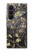 S2664 Noir Fleur Amandier Van Gogh Etui Coque Housse pour Samsung Galaxy Z Fold 8 Ultra