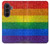 S2683 Arc en ciel Fierté LGBT Drapeau Etui Coque Housse pour Samsung Galaxy Z Fold 8 Ultra