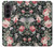 S2727 Motif Rose millésimé Etui Coque Housse pour Samsung Galaxy Z Fold 8 Ultra