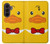 S2760 Canard Tuxedo jaune Dessin animé Etui Coque Housse pour Samsung Galaxy Z Fold 8 Ultra
