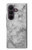 S2845 Texture en marbre gris Etui Coque Housse pour Samsung Galaxy Z Fold 8 Ultra