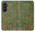 S2872 Gustav Klimt Champ de Coquelicots Etui Coque Housse pour Samsung Galaxy Z Fold 8 Ultra