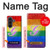 S2899 Arc en ciel LGBT Gay Pride Drapeau Etui Coque Housse pour Samsung Galaxy Z Fold 8 Ultra