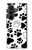 S2904 Chien d'impression de patte Etui Coque Housse pour Samsung Galaxy Z Fold 8 Ultra