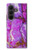 S2907 Violet Turquoise Pierre Etui Coque Housse pour Samsung Galaxy Z Fold 8 Ultra