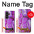 S2907 Violet Turquoise Pierre Etui Coque Housse pour Samsung Galaxy Z Fold 8 Ultra