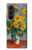 S2937 Claude Monet Bouquet de tournesols Etui Coque Housse pour Samsung Galaxy Z Fold 8 Ultra
