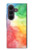 S2945 Aquarelle colorée Etui Coque Housse pour Samsung Galaxy Z Fold 8 Ultra