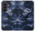 S2959 Marine Bleu Camo camouflage Etui Coque Housse pour Samsung Galaxy Z Fold 8 Ultra