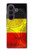 S2965 Belgique Football Football Etui Coque Housse pour Samsung Galaxy Z Fold 8 Ultra