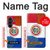 S3017 Paraguay Drapeau Etui Coque Housse pour Samsung Galaxy Z Fold 8 Ultra