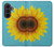 S3039 Tournesol Bleu millésimé Etui Coque Housse pour Samsung Galaxy Z Fold 8 Ultra