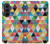 S3049 Triangles Couleurs vibrantes Etui Coque Housse pour Samsung Galaxy Z Fold 8 Ultra
