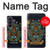 S3175 Hamsa Mosaïques main Etui Coque Housse pour Samsung Galaxy Z Fold 8 Ultra