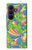 S3273 Fleur Ligne Motif Art Etui Coque Housse pour Samsung Galaxy Z Fold 8 Ultra