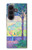 S3349 Paul Signac Terrasse de Meudon Etui Coque Housse pour Samsung Galaxy Z Fold 8 Ultra