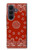 S3355 Motif Bandana Rouge Etui Coque Housse pour Samsung Galaxy Z Fold 8 Ultra