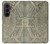 S3396 Dendérah Zodiaque Egypte ancienne Etui Coque Housse pour Samsung Galaxy Z Fold 8 Ultra