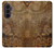 S3456 Papier Steampunk Horloge millésimé Etui Coque Housse pour Samsung Galaxy Z Fold 8 Ultra