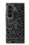 S3478 Mots drôles Noirboard Etui Coque Housse pour Samsung Galaxy Z Fold 8 Ultra