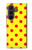 S3526 Rouge tache à pois Etui Coque Housse pour Samsung Galaxy Z Fold 8 Ultra
