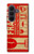 S3552 Millésime Étiquette fragile Etui Coque Housse pour Samsung Galaxy Z Fold 8 Ultra