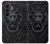 S3619 Lion noir gothique Etui Coque Housse pour Samsung Galaxy Z Fold 8 Ultra