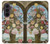 S3749 Vase de fleurs Etui Coque Housse pour Samsung Galaxy Z Fold 8 Ultra