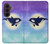 S3807 Killer Whale Orca Lune Pastel Fantaisie Etui Coque Housse pour Samsung Galaxy Z Fold 8 Ultra