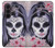 S3821 Sugar Skull Steampunk Fille Gothique Etui Coque Housse pour Samsung Galaxy Z Fold 8 Ultra
