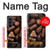 S3840 Amateurs de chocolat au lait au chocolat noir Etui Coque Housse pour Samsung Galaxy Z Fold 8 Ultra