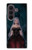 S3847 Lilith Devil Bride Gothique Fille Crâne Grim Reaper Etui Coque Housse pour Samsung Galaxy Z Fold 8 Ultra