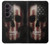 S3850 Crâne de drapeau américain Etui Coque Housse pour Samsung Galaxy Z Fold 8 Ultra