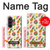 S3883 Motif de fruits Etui Coque Housse pour Samsung Galaxy Z Fold 8 Ultra