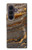 S3886 Rocher de marbre gris Etui Coque Housse pour Samsung Galaxy Z Fold 8 Ultra