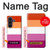S3887 Drapeau de la fierté lesbienne Etui Coque Housse pour Samsung Galaxy Z Fold 8 Ultra