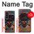S3895 Pirate Crâne Métal Etui Coque Housse pour Samsung Galaxy Z Fold 8 Ultra