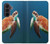 S3899 Tortue de mer Etui Coque Housse pour Samsung Galaxy Z Fold 8 Ultra