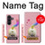 S3923 Queue d'arc-en-ciel de fond de chat Etui Coque Housse pour Samsung Galaxy Z Fold 8 Ultra