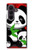 S3929 Panda mignon mangeant du bambou Etui Coque Housse pour Samsung Galaxy Z Fold 8 Ultra